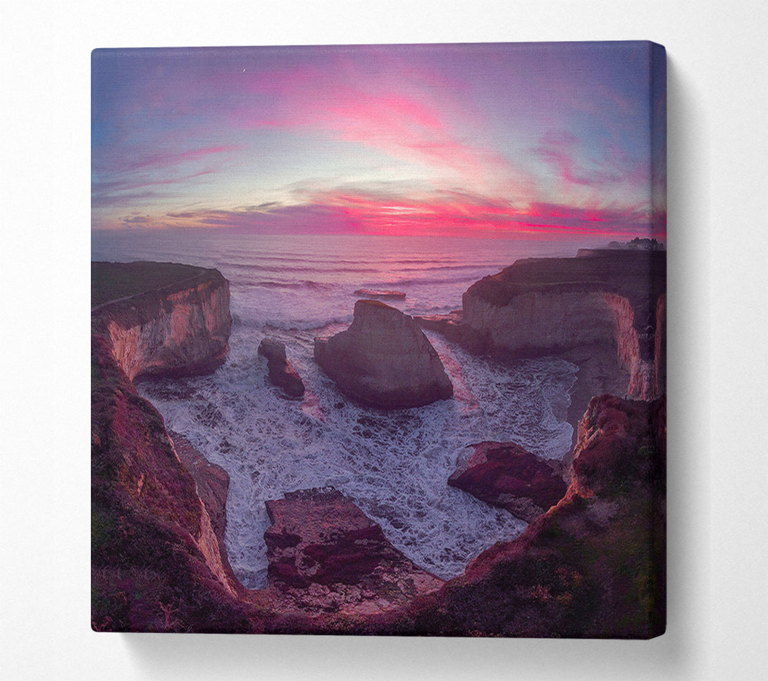  A Canvas Print of Oceans End Canvas Wall Art