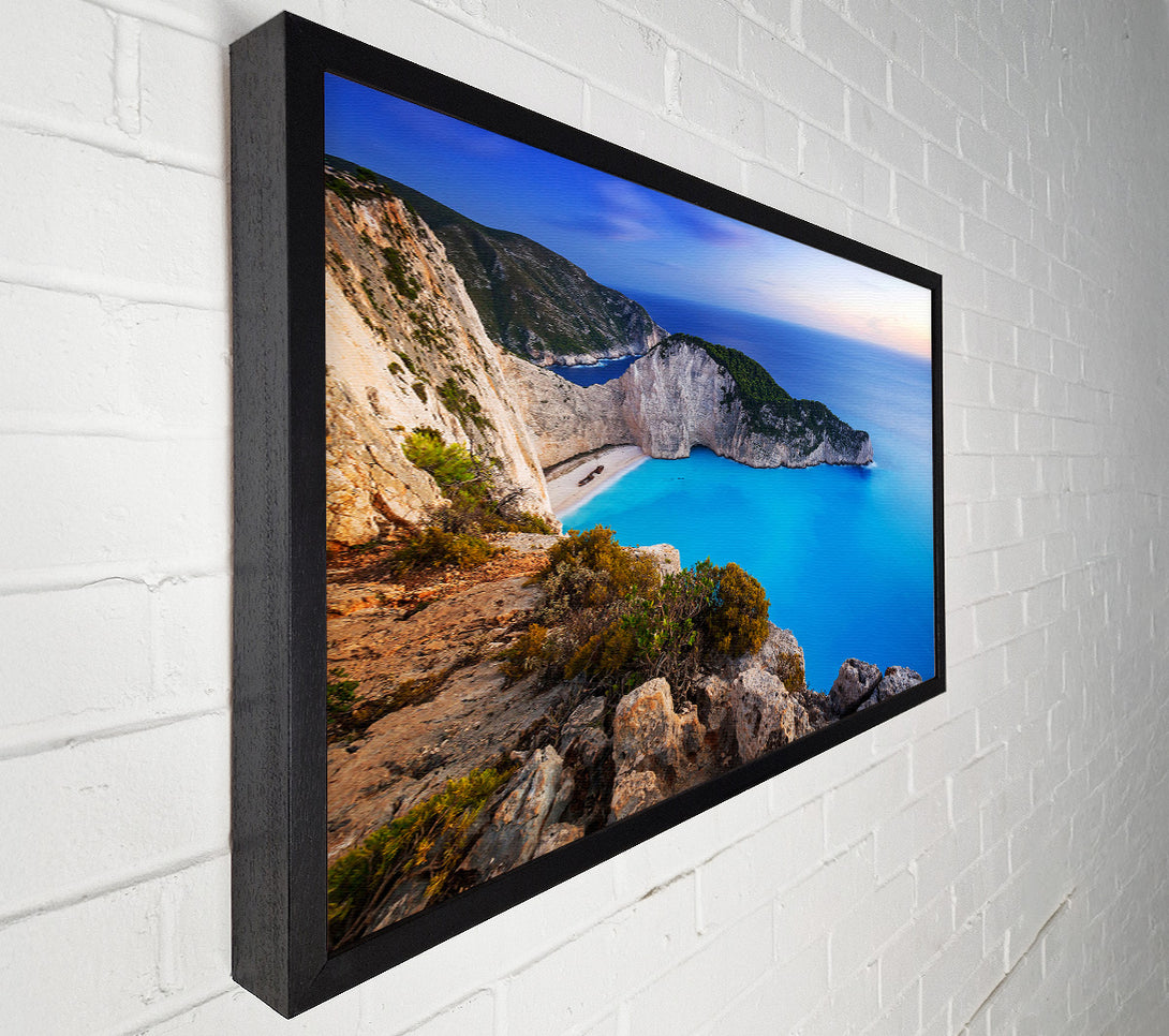  A Canvas Print of Perfect Beach Hideaway Canvas Print