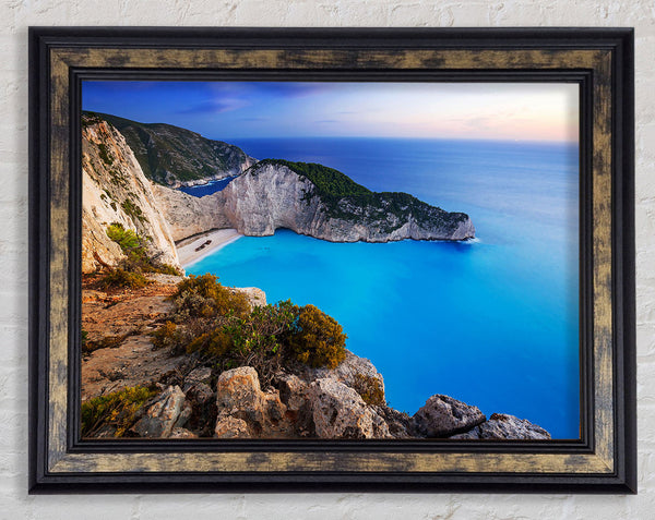 Perfect Beach Hideaway Framed Print
