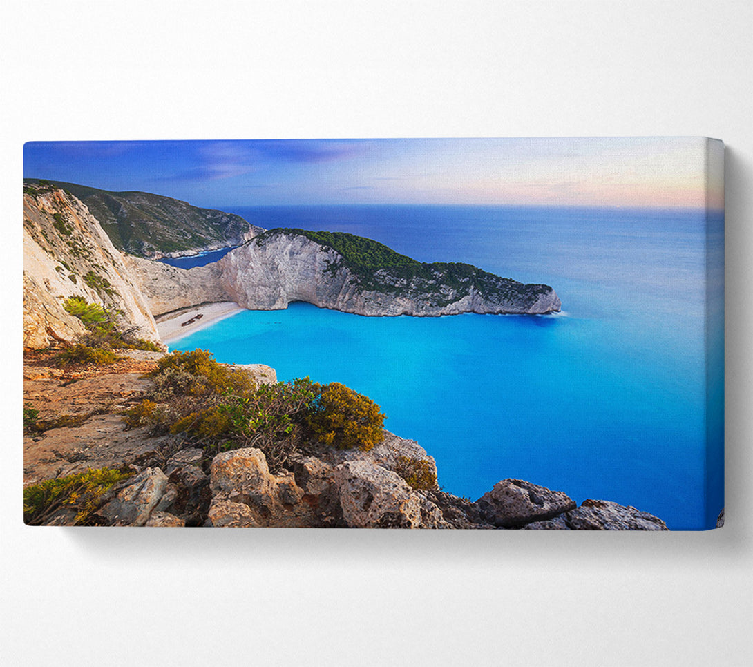  A Canvas Print of Perfect Beach Hideaway Canvas Print