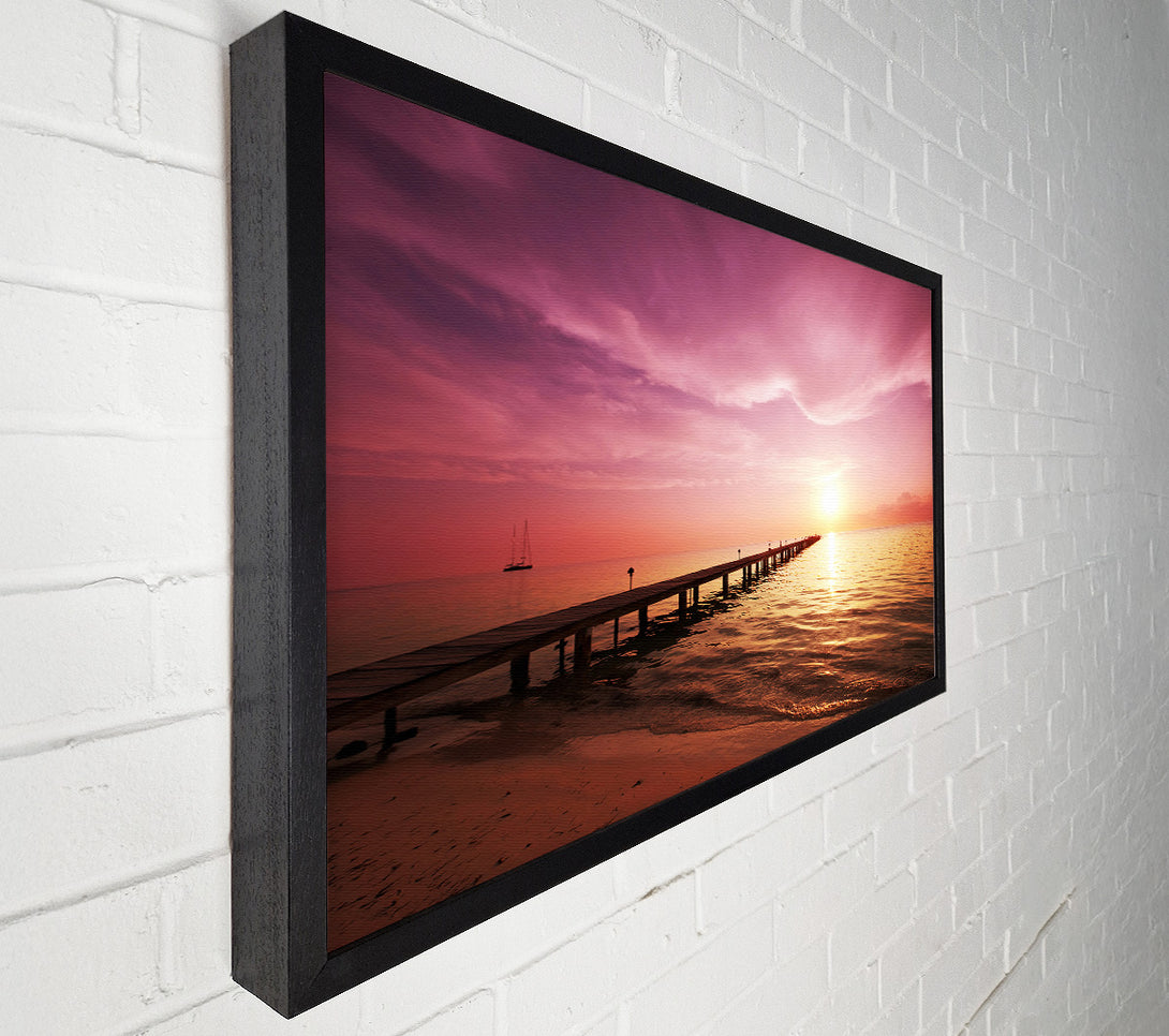  A Canvas Print of Sailboat Ocean Canvas Art