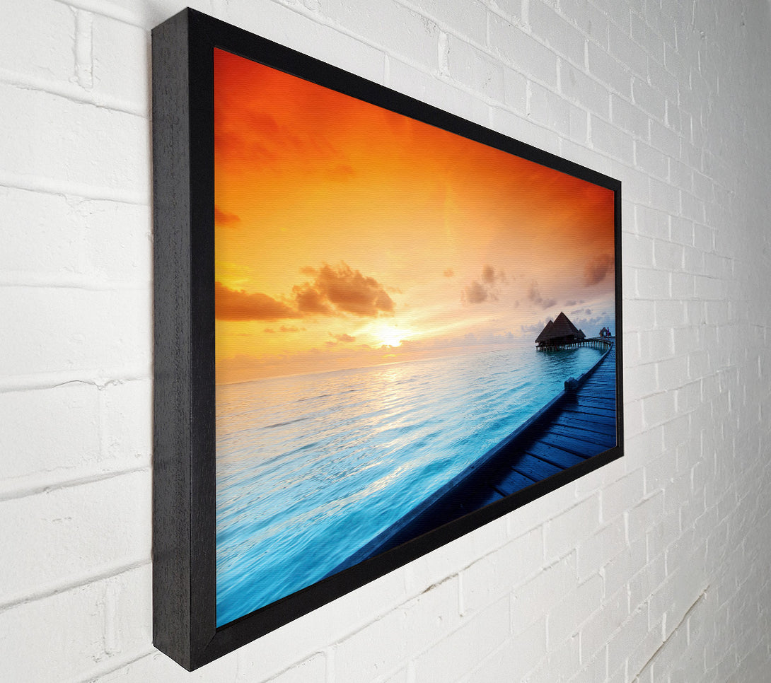 A Canvas Print of Living In Paradise Canvas Print