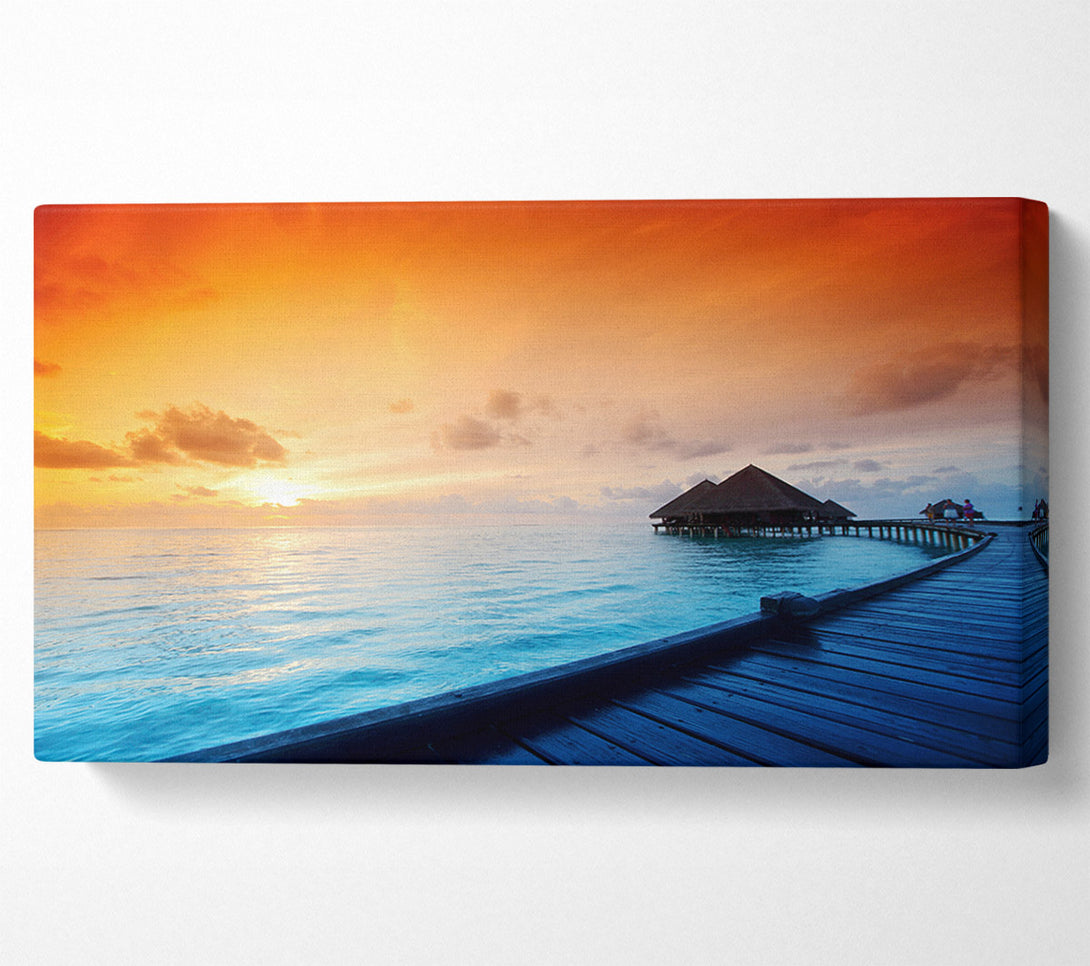  A Canvas Print of Living In Paradise Canvas Print
