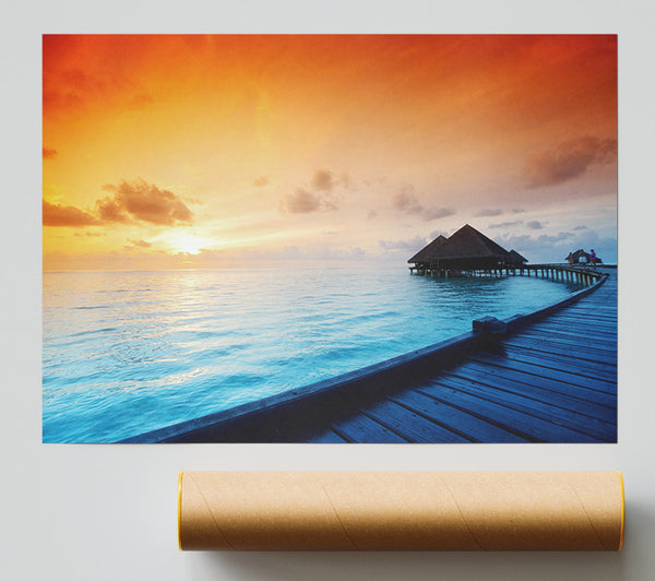 Living In Paradise Poster