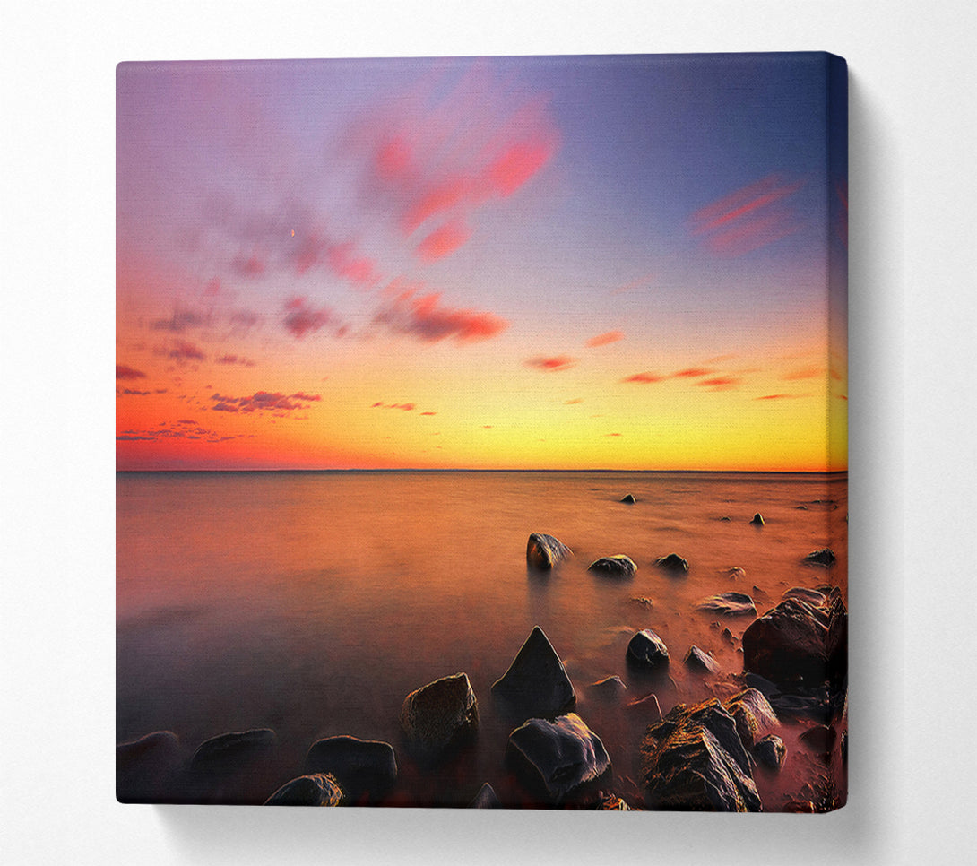  A Canvas Print of Rocks Of Time Canvas Wall Art