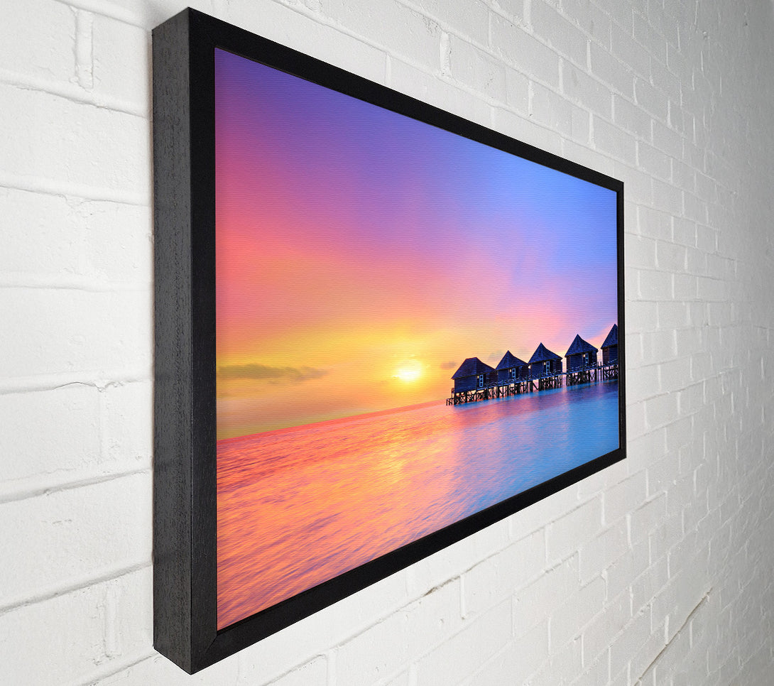  A Canvas Print of At The End Of A Hard Day Canvas Art