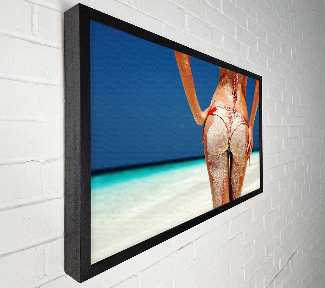  A Canvas Print of Cheeky Canvas Print