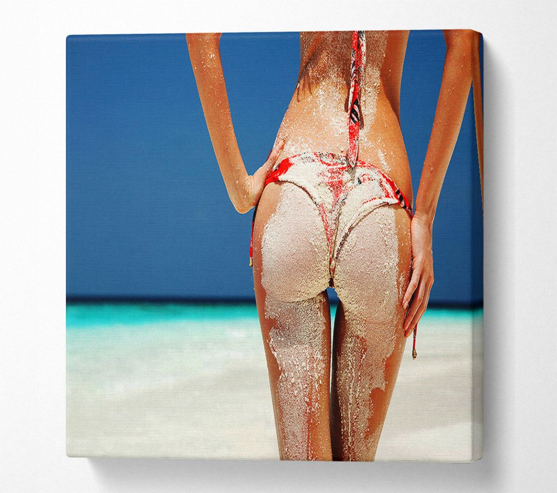  A Canvas Print of Cheeky Canvas Print