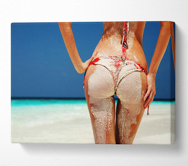  A Canvas Print of Cheeky Canvas Print