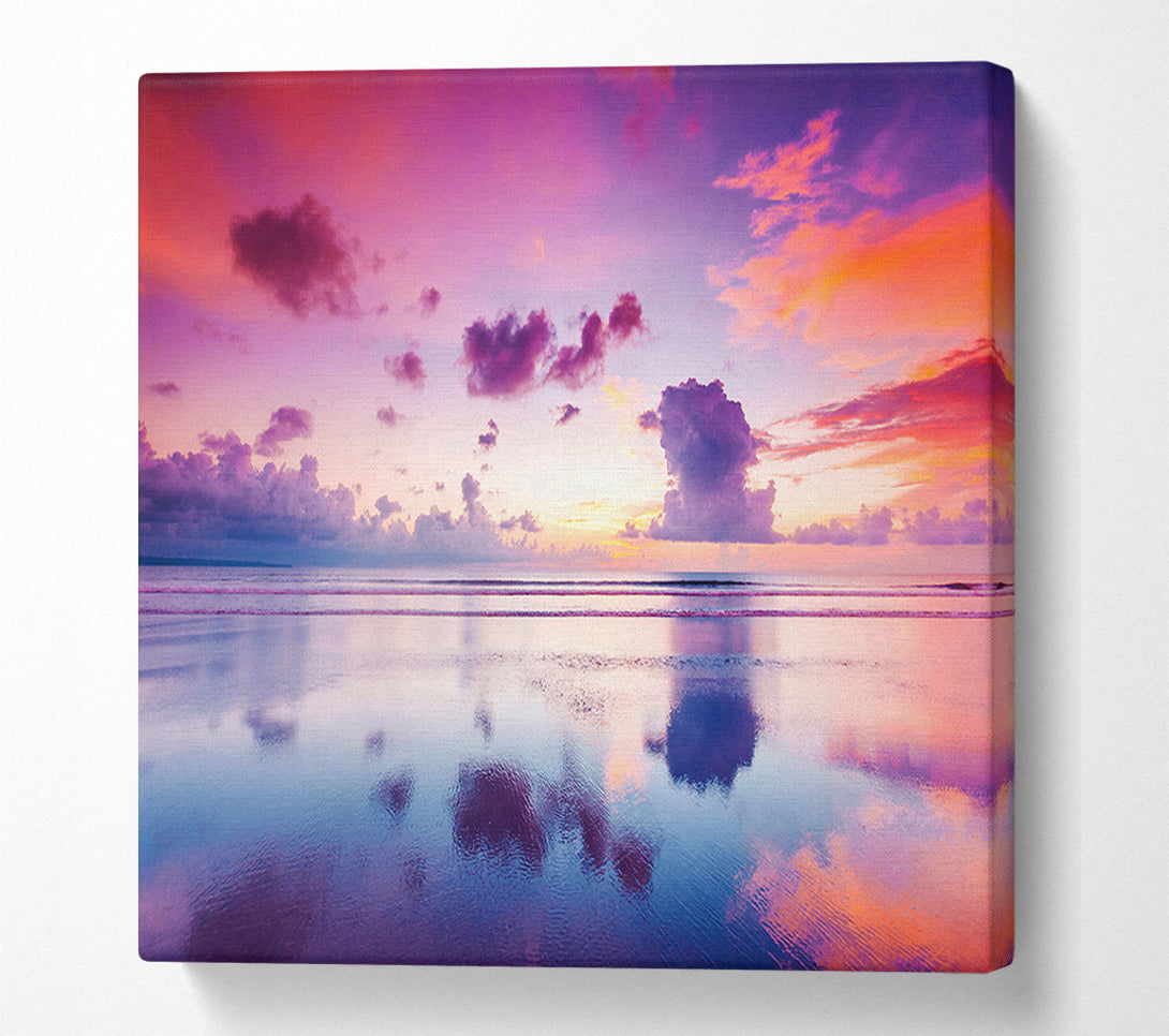  A Canvas Print of Reflections Of Paradise Canvas Print