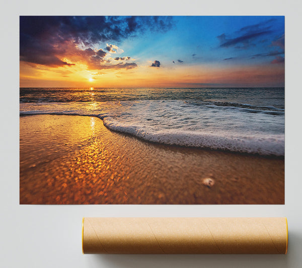As The Waves Get Closer Giclee Print