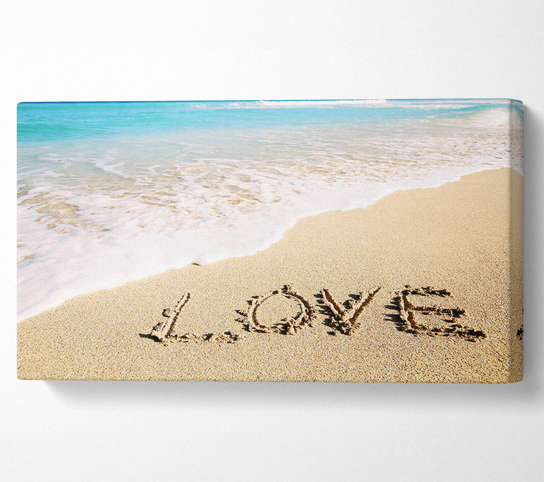  A Canvas Print of Just Love Canvas Print