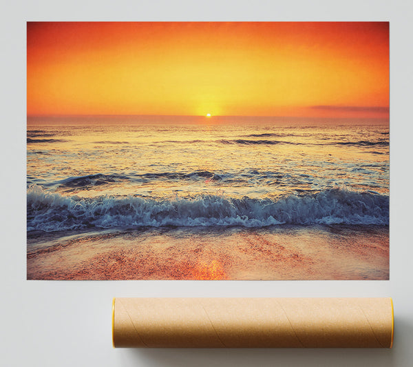 Ocean Sunset Giclee Print