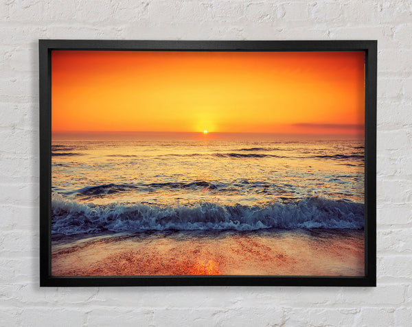 Ocean Sunset Framed Print