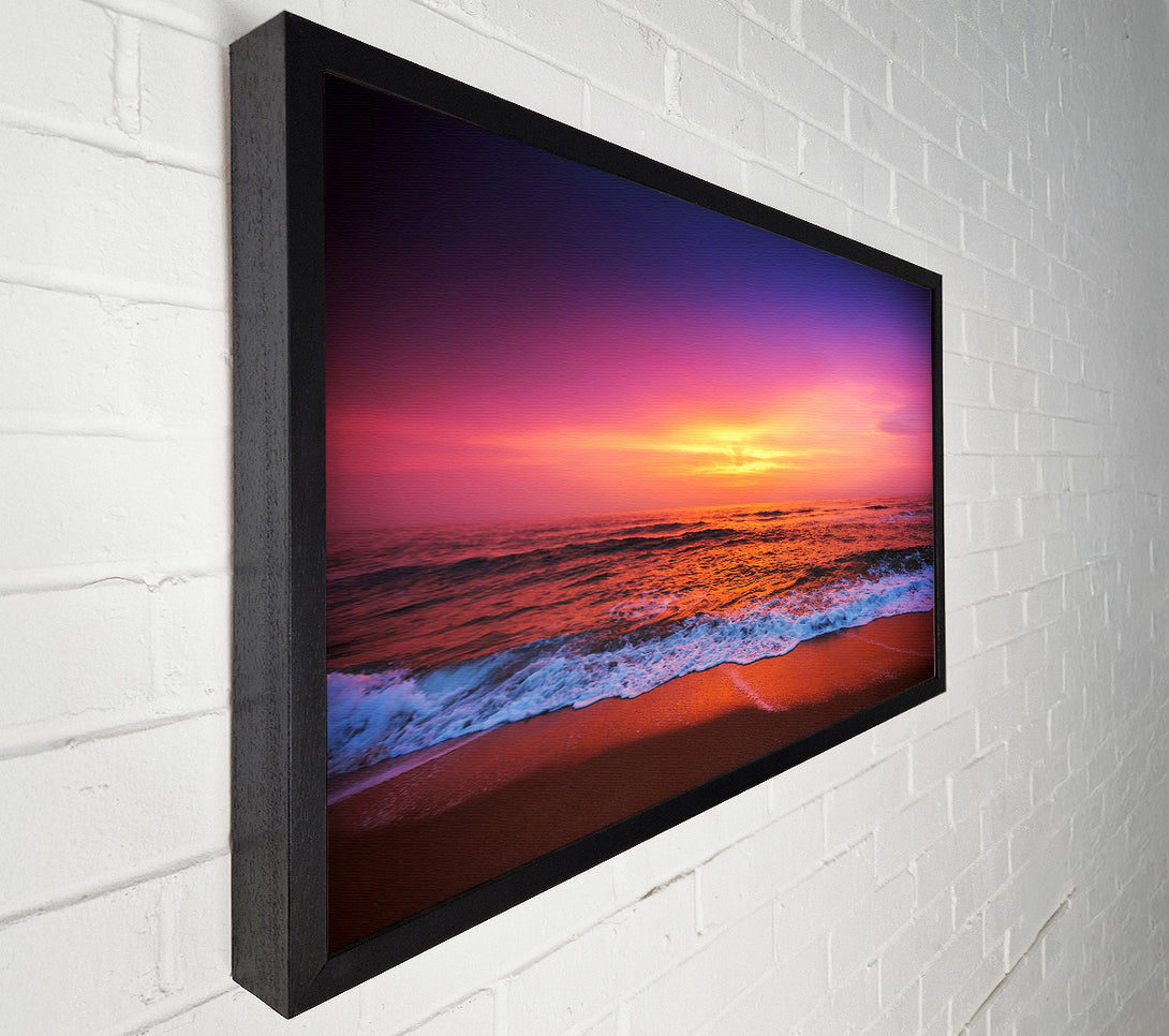  A Canvas Print of Perfect End To The Day Canvas Wall Art