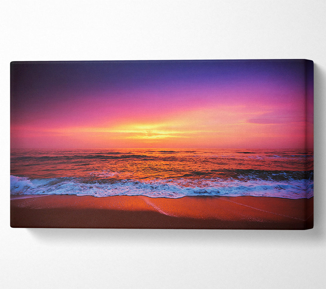  A Canvas Print of Perfect End To The Day Canvas Wall Art
