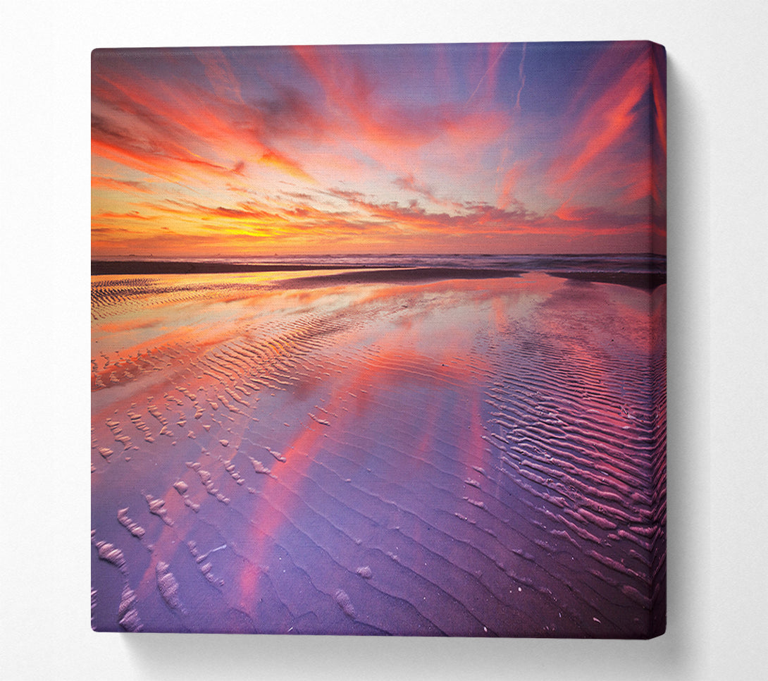  A Canvas Print of Perfect Reflections Canvas Wall Art