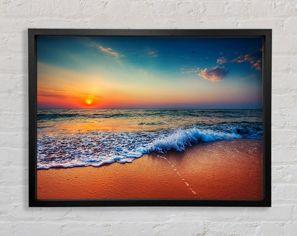 Ocean Movement Framed Print