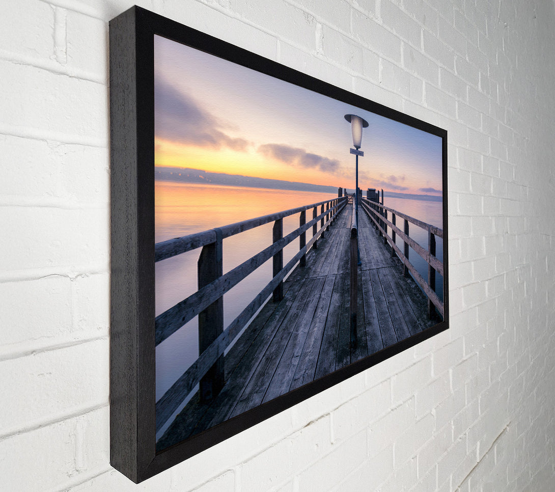  A Canvas Print of Boardwalk Delight Canvas Art