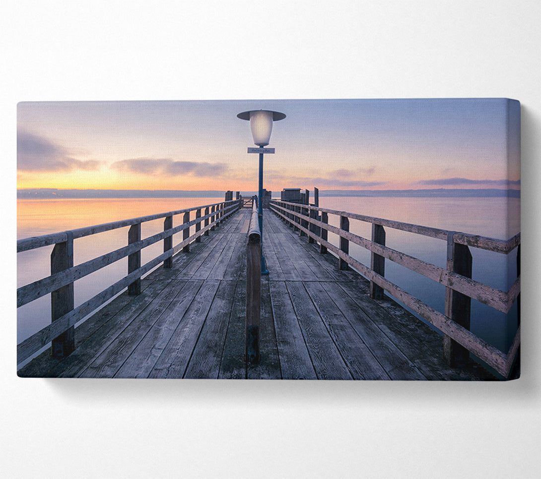  A Canvas Print of Boardwalk Delight Canvas Art