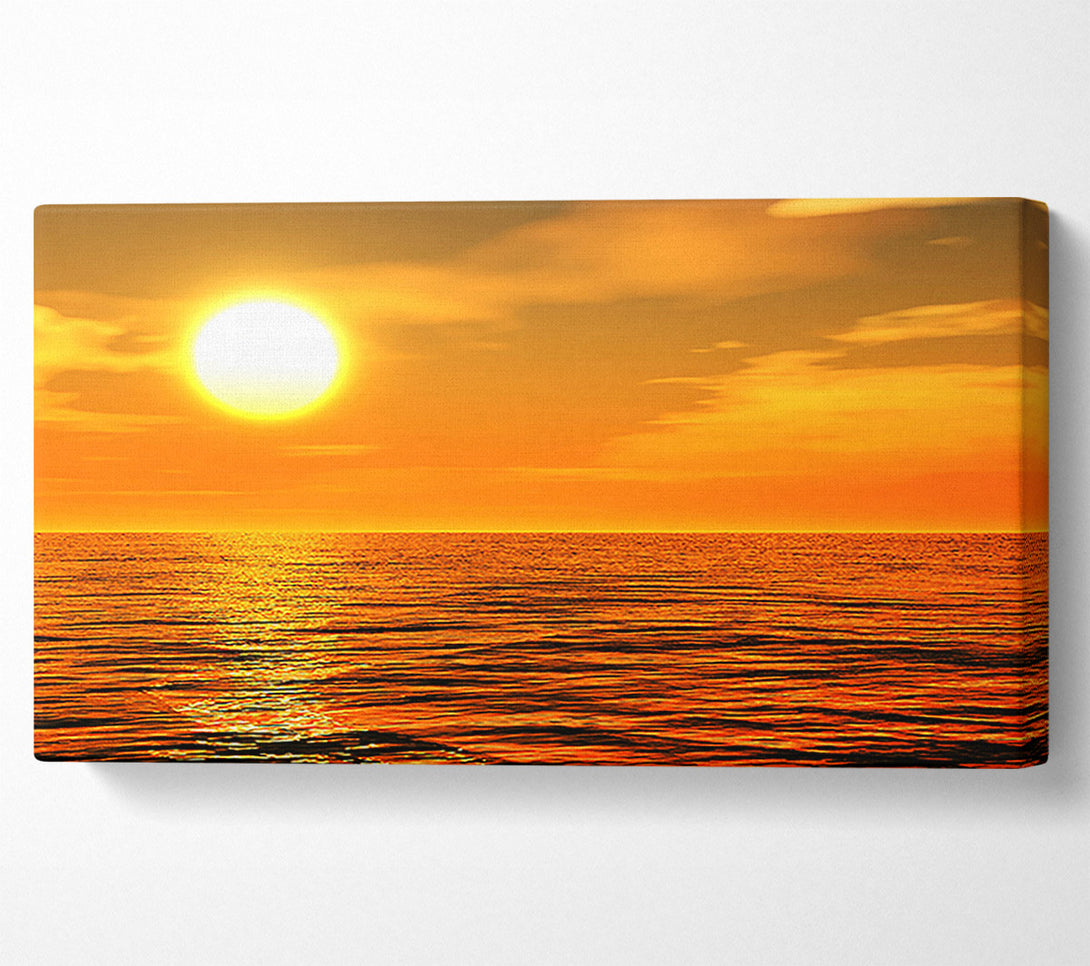  A Canvas Print of Golden Glow Canvas Wall Art