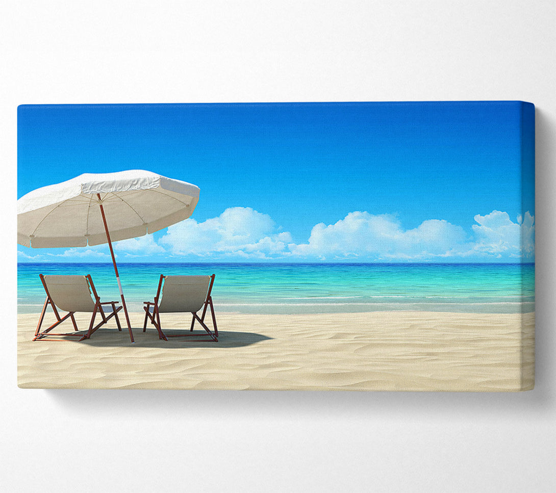  A Canvas Print of Paradise For Two Canvas Wall Art