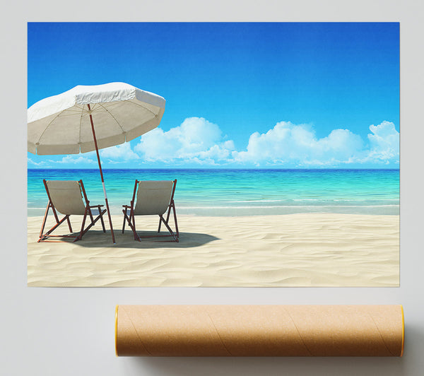 Paradise For Two Print