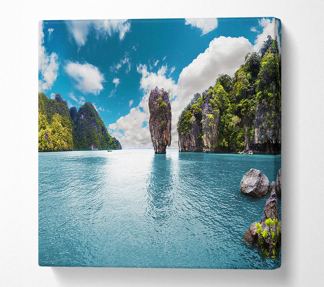  A Canvas Print of Thailand Monuments Canvas Wall Art