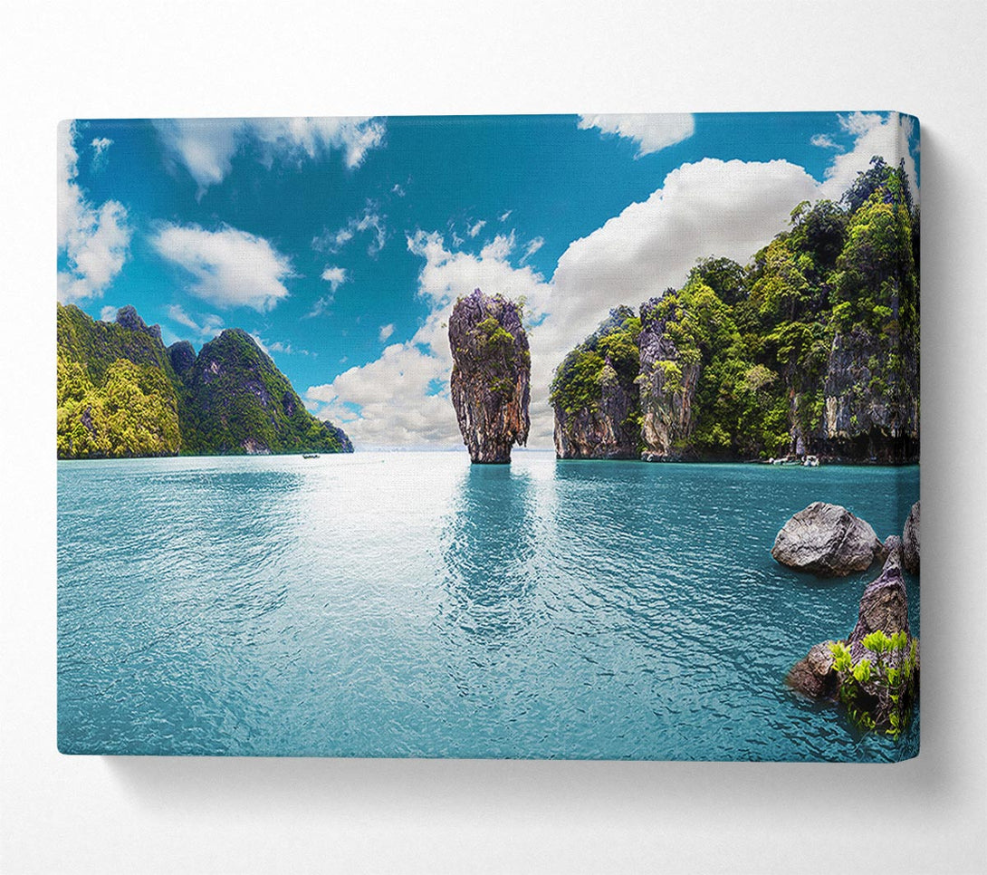  A Canvas Print of Thailand Monuments Canvas Wall Art