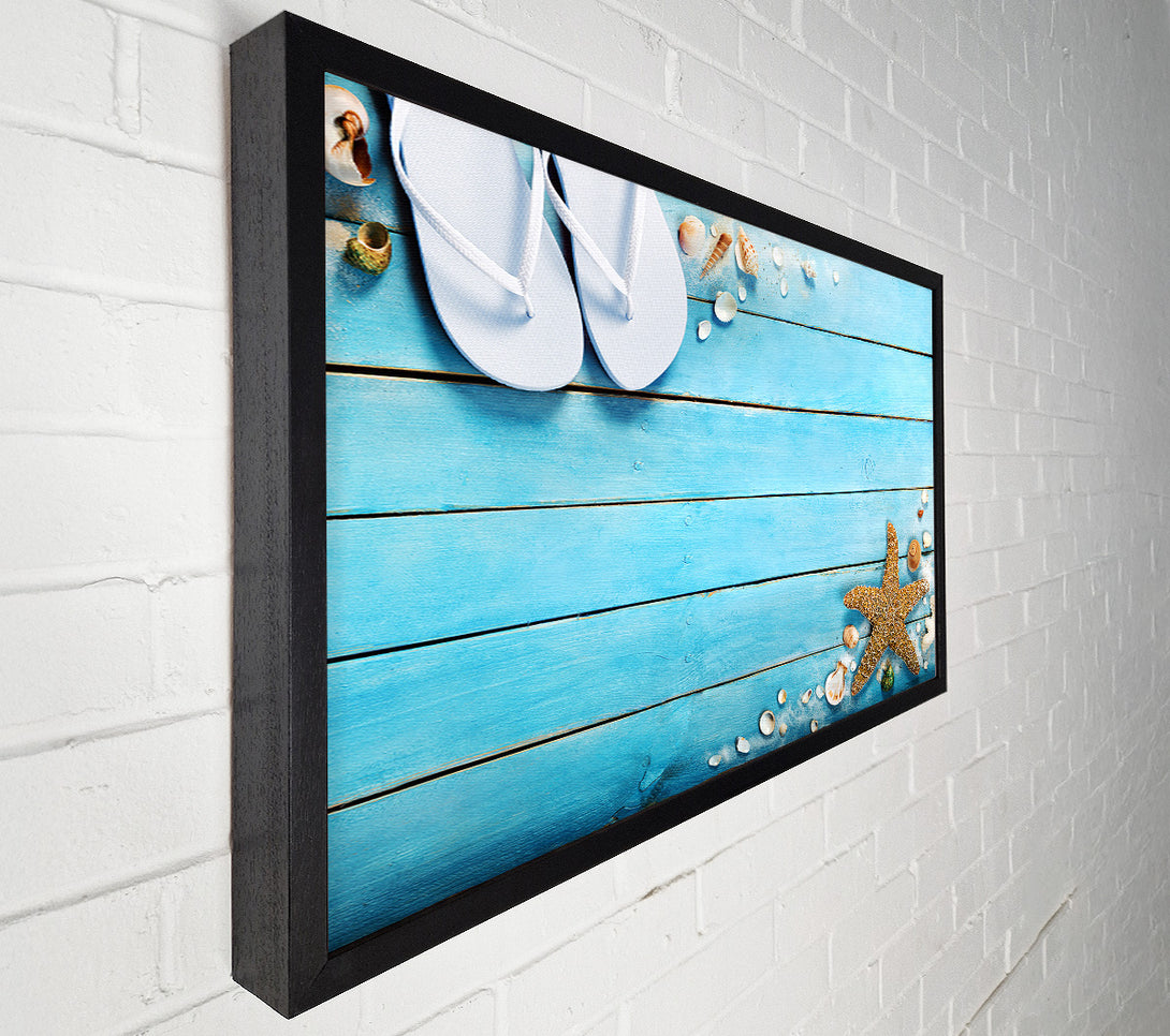  A Canvas Print of Bringing The Beach Home Canvas Print