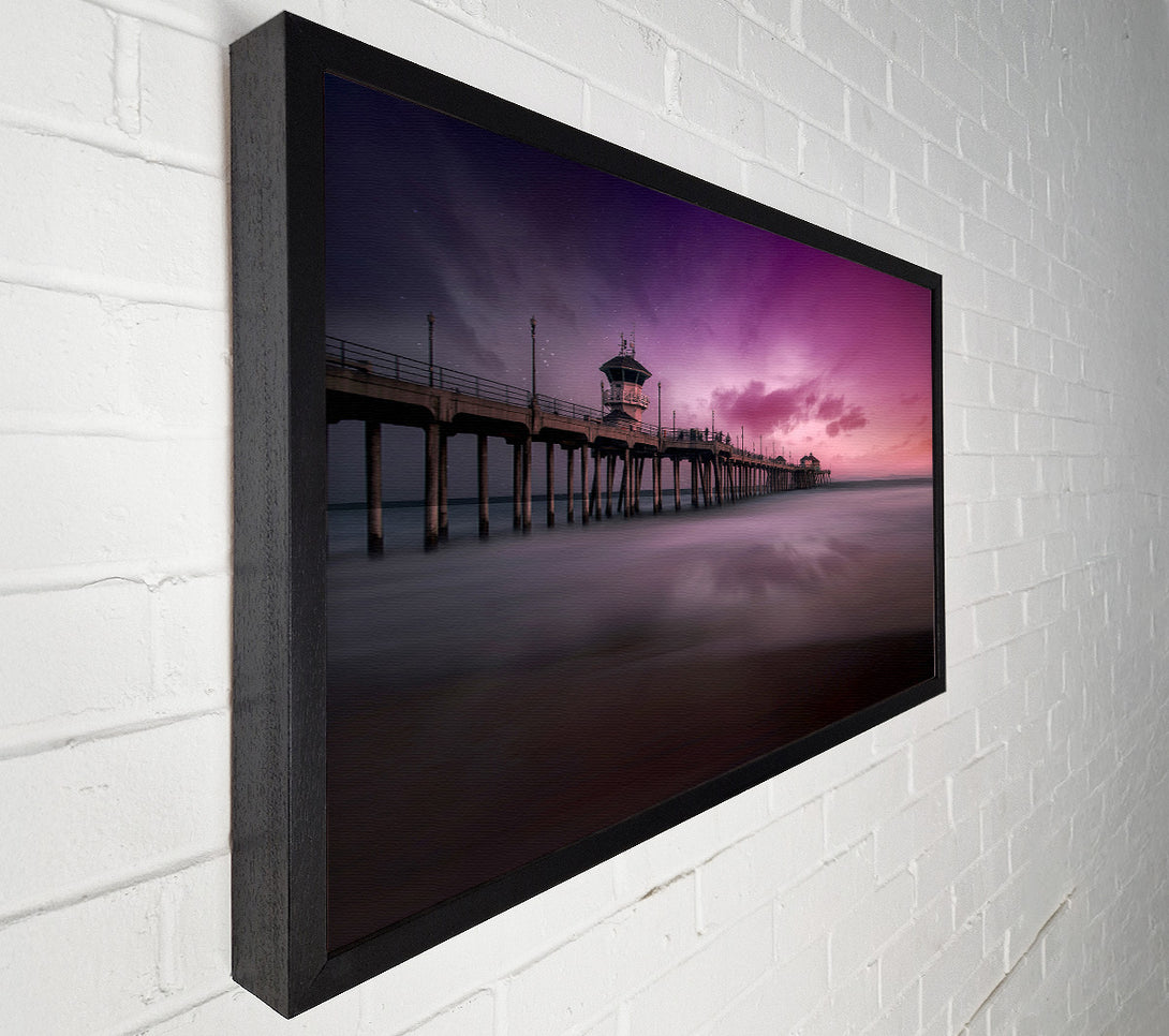  A Canvas Print of Stars In The Pink Skies Canvas Print