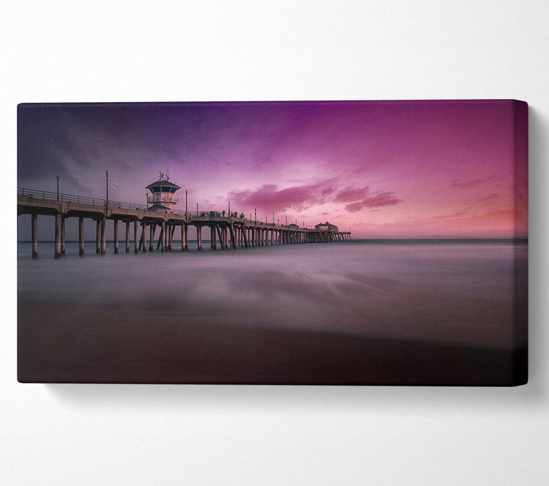 A Canvas Print of Stars In The Pink Skies Canvas Print