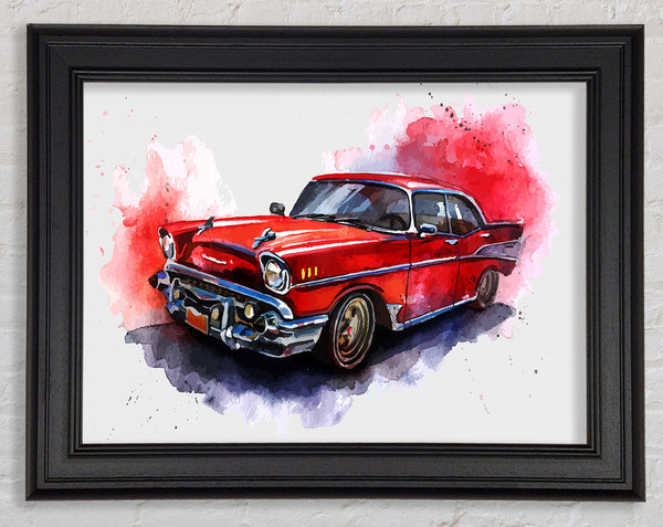Chevrolet 1950's Classic Framed Print