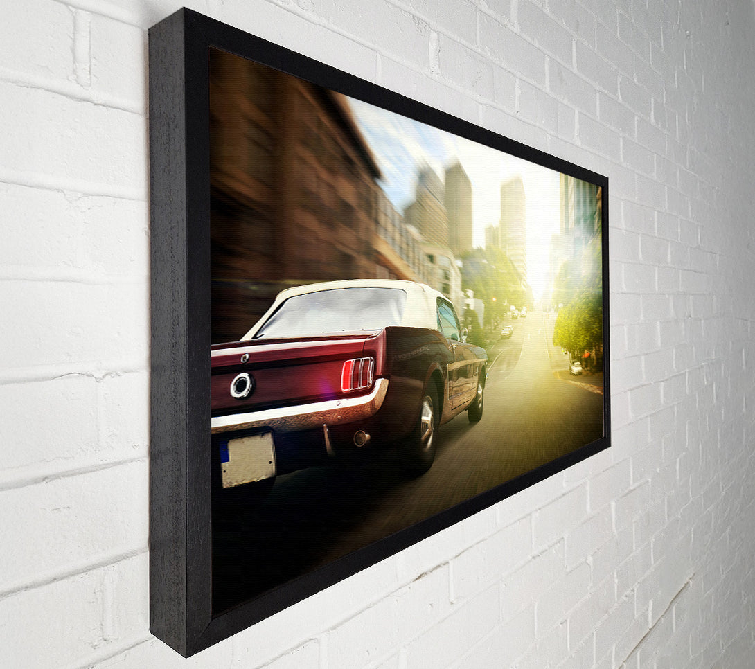  A Canvas Print of Mustang 16 Canvas Art