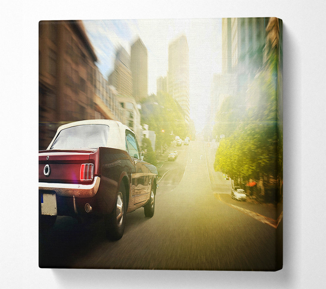  A Canvas Print of Mustang 16 Canvas Art