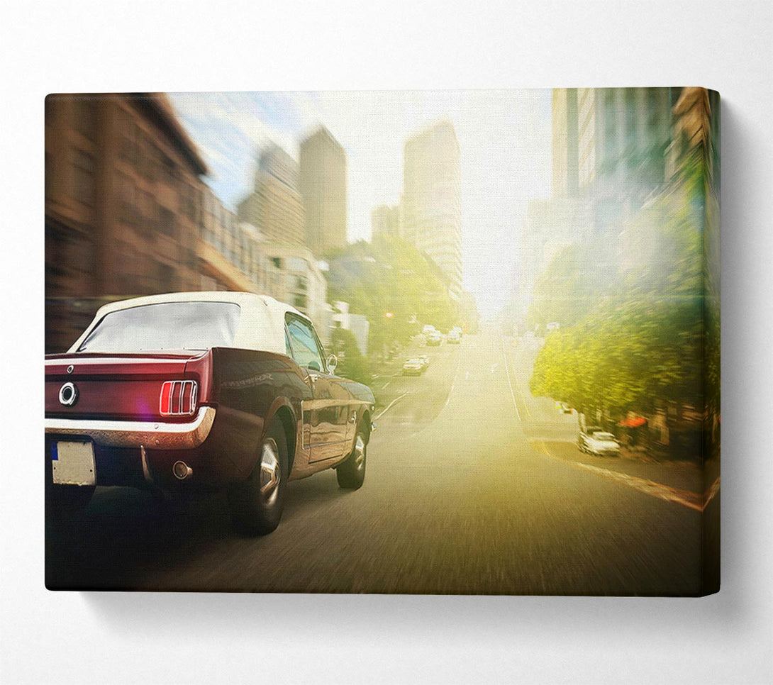  A Canvas Print of Mustang 16 Canvas Art