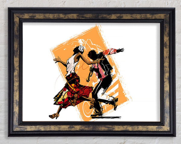 Swing 2 Framed Print