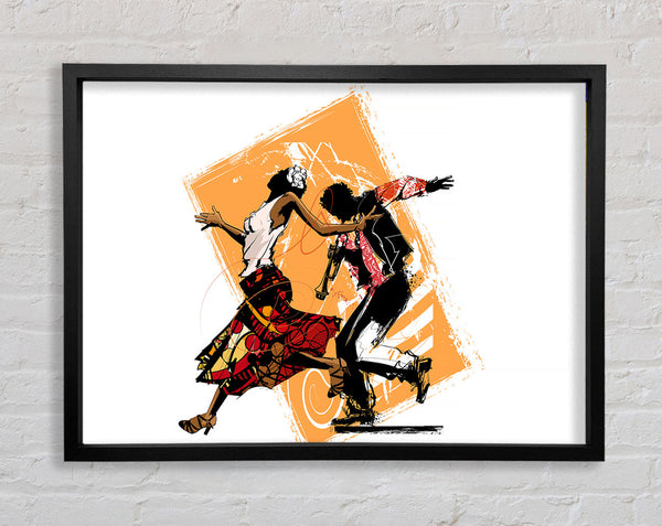 Swing 2 Framed Print