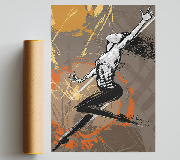 Contemporary Movement 2 Giclee Print