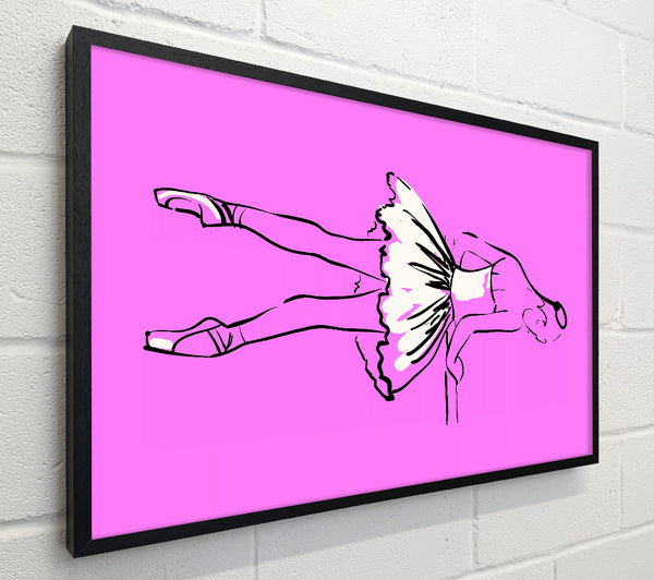 Pink White Ballerina 3
