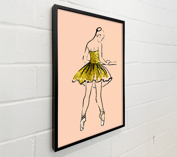 Golden Pink Ballerina 2