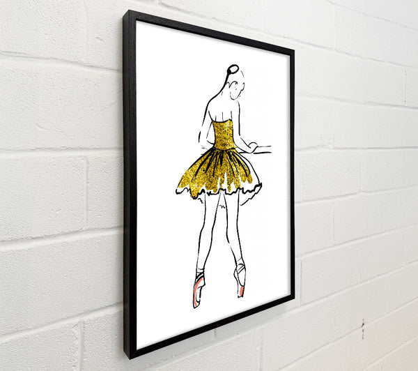 Golden Pink Ballerina 3