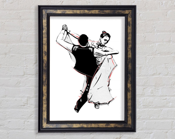 Flamenco 18 Framed Print