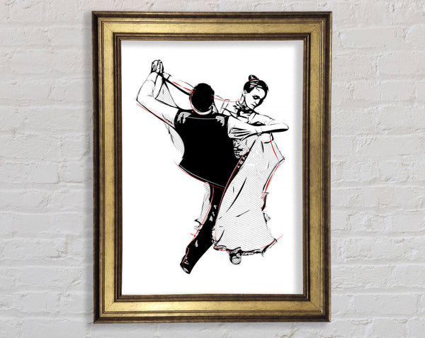 Flamenco 18 Framed Print