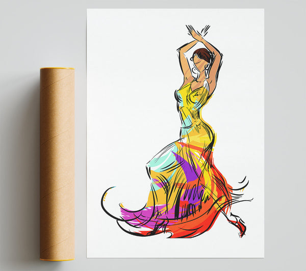 Flamenco 13 Print