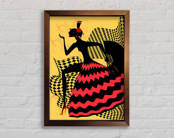 Flamenco 9 Framed Print