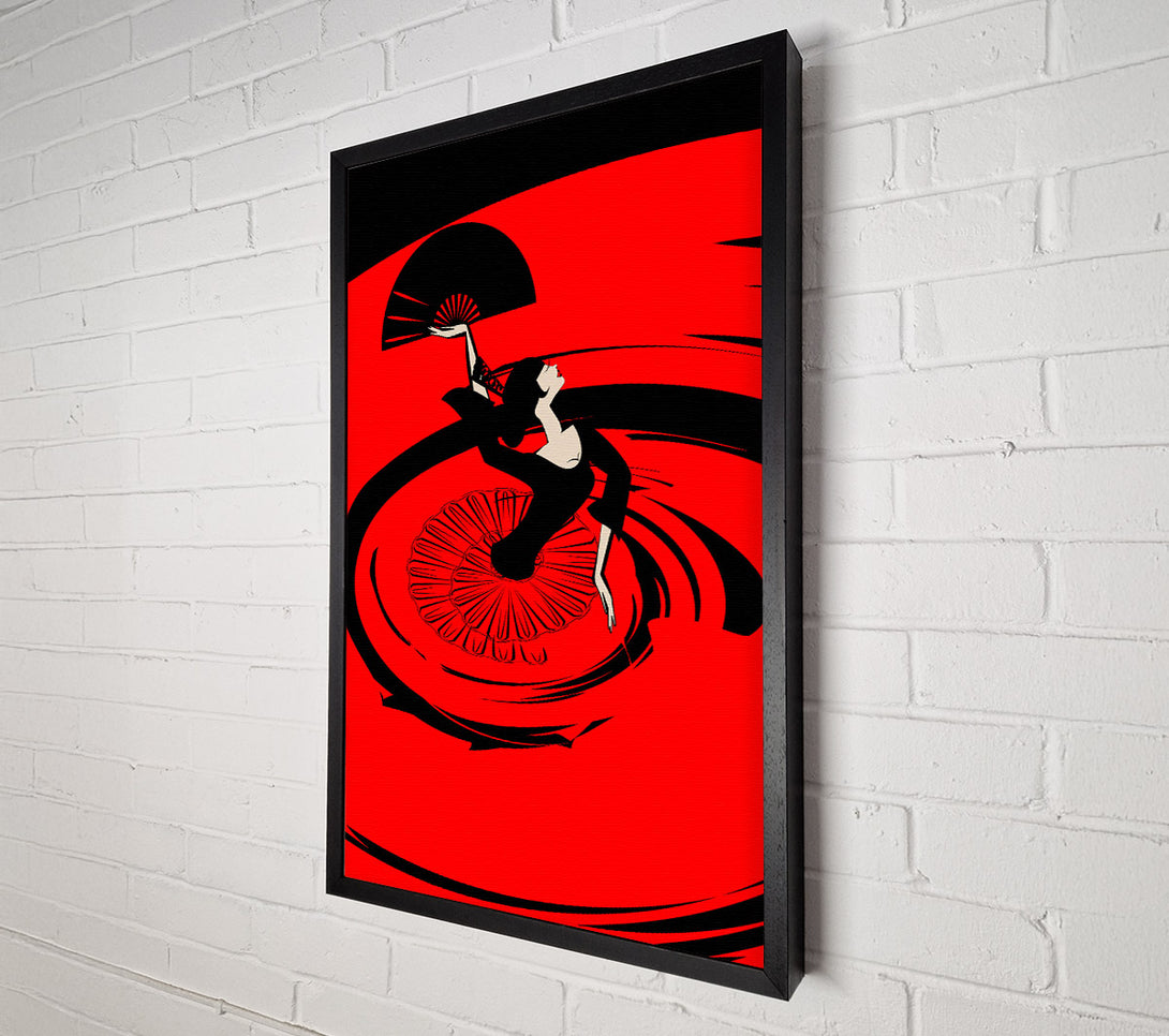  A Canvas Print of Flamenco 11 Canvas Print
