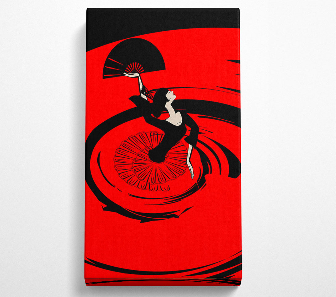  A Canvas Print of Flamenco 11 Canvas Print