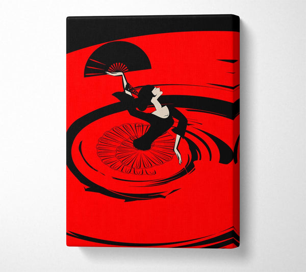  A Canvas Print of Flamenco 11 Canvas Print