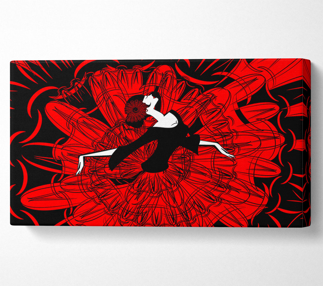  A Canvas Print of Flamenco 2 Canvas Wall Art